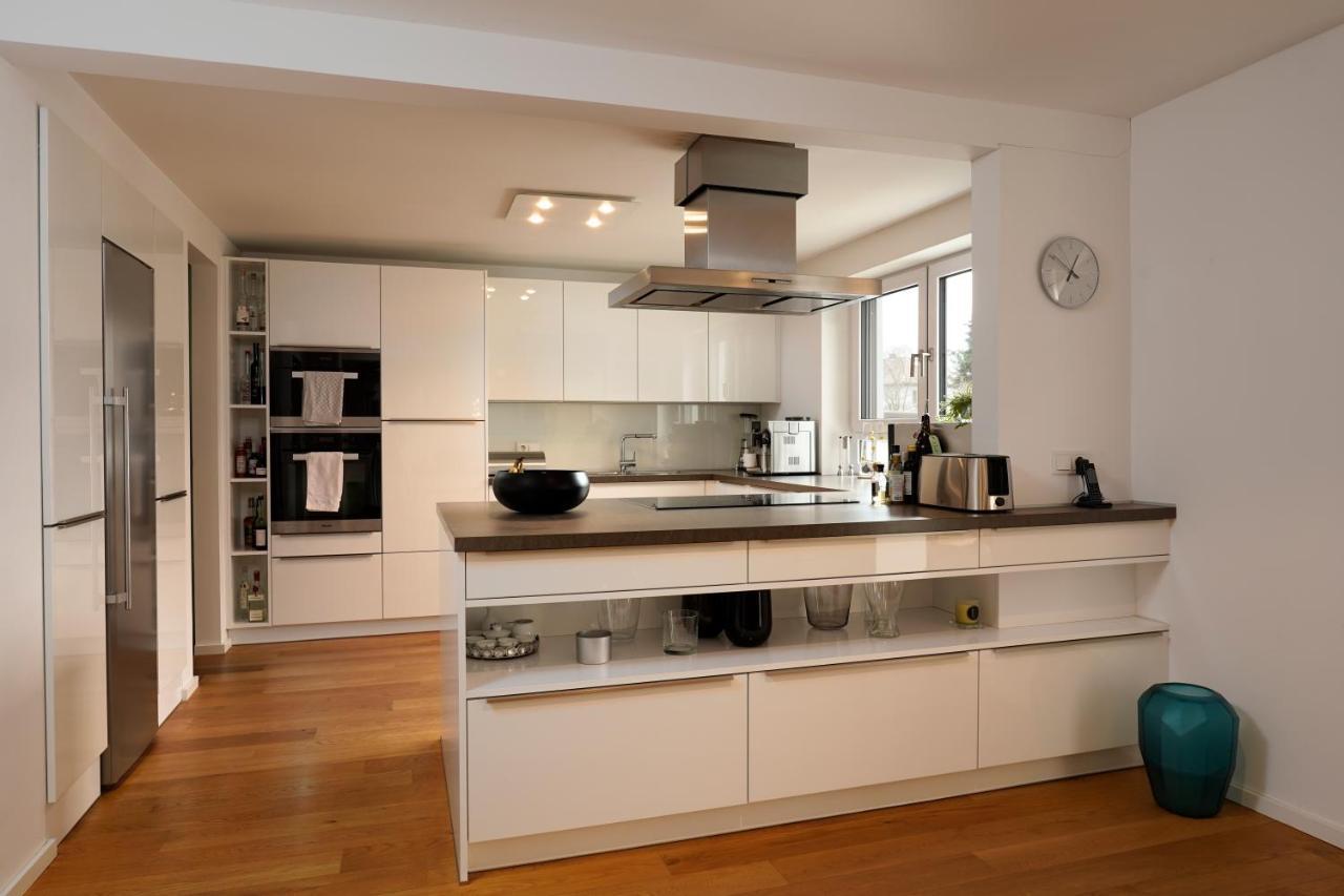Design Apartment In Eppelheim Buitenkant foto